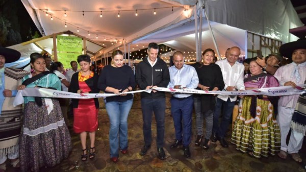 Inaugura Alejandro Murat Feria del Pan y Chocolate en Santa Lucía del Camino