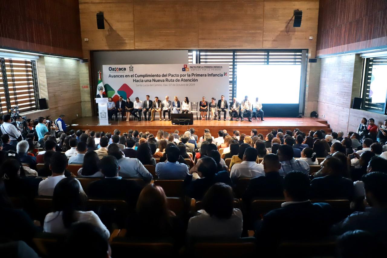 Oaxaca punta de lanza en la atención prioritaria de la Primera Infancia