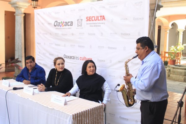 Anuncia Seculta actividades por el Día del Músico en Oaxaca