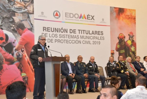 El Gobierno del Estado de México busca fortalecer el Sistema Estatal de Protección Civil