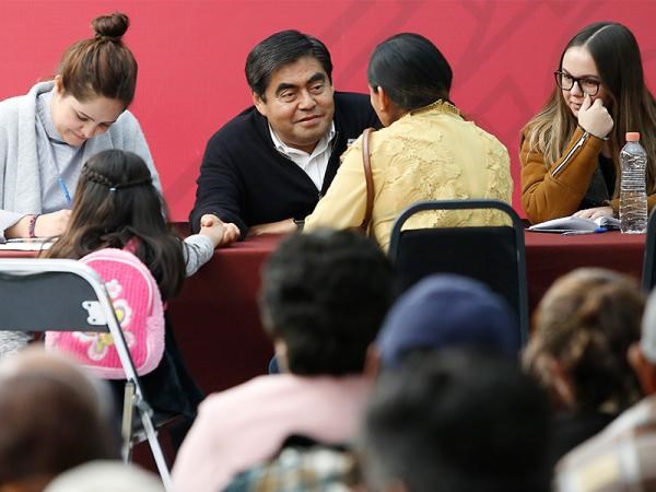 En este gobierno sí hay esperanza, afirman asistentes de la Jornada de Atención Ciudadana