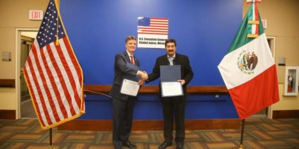 Firman Gobierno de Chihuahua y Consulado de EU