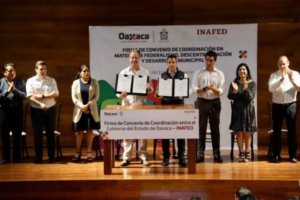 Gobierno de Oaxaca e Inafed suman esfuerzos  para fortalecer las administraciones municipales
