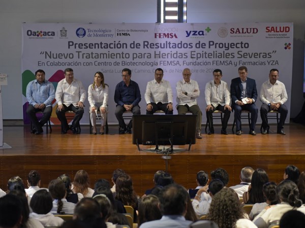 Oaxaca pionera en tratamiento exitoso para heridas epiteliales