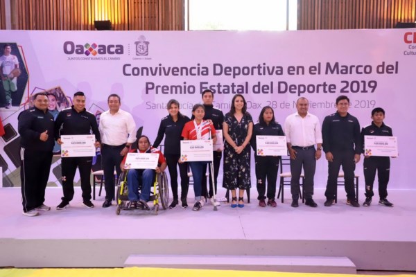 Reconoce Gobierno de Oaxaca desempeño de deportistas oaxaqueños