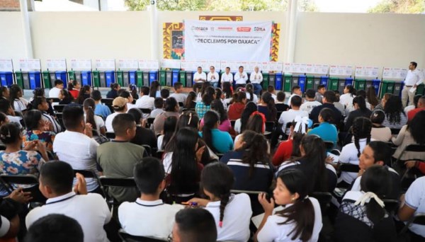 Programa “Reciclemos por Oaxaca»  fortalece iniciativas ambientales de Mitla