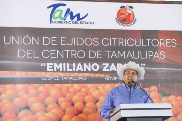 ANUNCIA GOBERNADOR INSTALACIÓN DE CÁMARAS DE VIDEOVIGILANCIA Y BASES SEGURAS TAM PARA REGIÓN CITRÍCOLA.