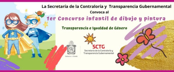 Tercera llamada a niñas y niños para ganar dibujando, el tema es la legalidad y transparencia
