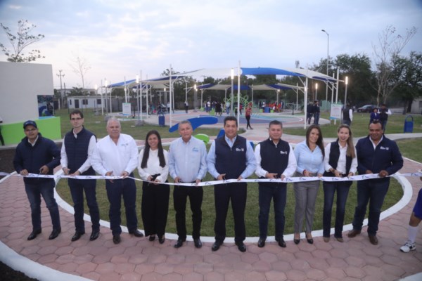 ABRE GOBIERNO DE TAMAULIPAS NUEVO PARQUE DE BIENESTAR EN EL MANTE.