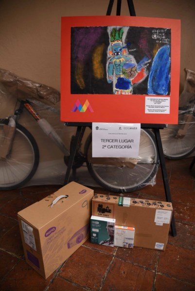 PREMIA CAEM A GANADORES DEL CONCURSO ESTATAL DE PINTURA 2019 SOBRE EL CUIDADO DEL AGUA