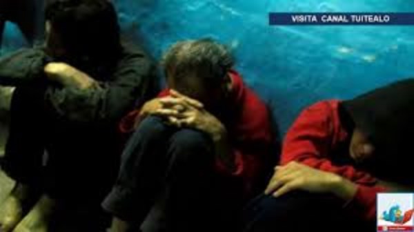 Rescata Fiscalía General de Oaxaca a 110 personas en una casa de culto,  en San Antonio de la Cal