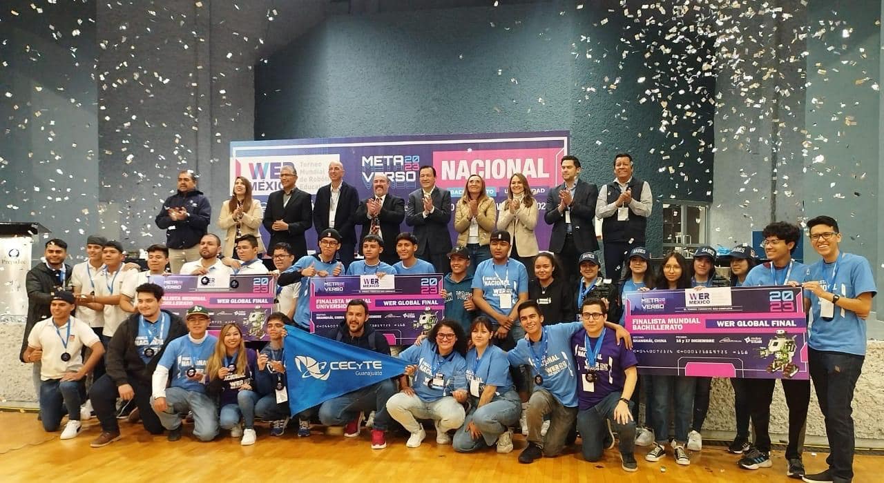 Arrasa Guanajuato en Torneo Nacional de Robótica Educativa WER