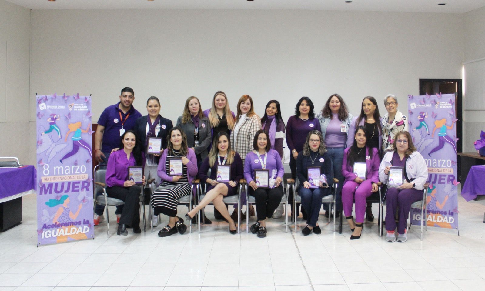 Reconocen a mujeres destacadas en la semana de actividades “8M: aceleremos la igualdad”