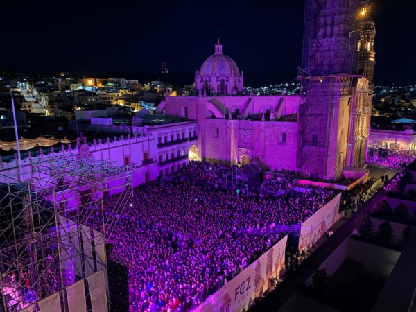 Concluye Festival Cultural de la Paz en Zacatecas 2024 con saldo blanco y la presencia de más de 250 mil asistentes