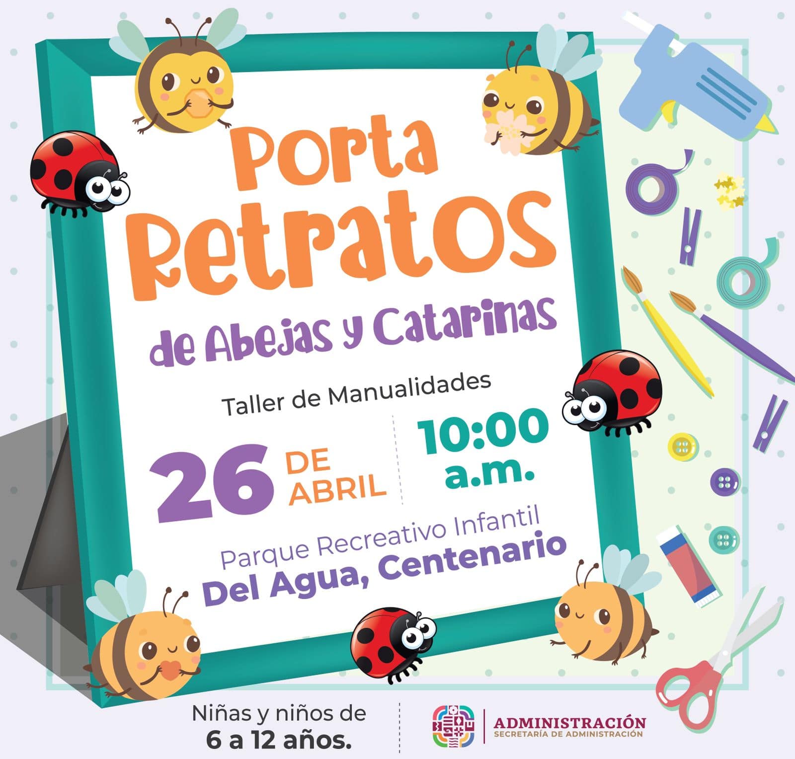 Invitan al taller infantil de manualidades del Parque Del Agua Centenario