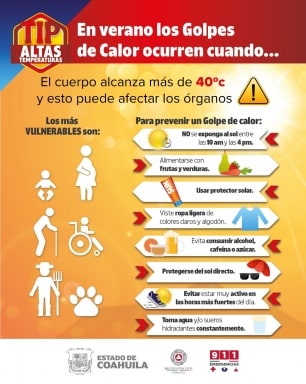 Continúa la segunda ola de calor: precauciones y recomendaciones