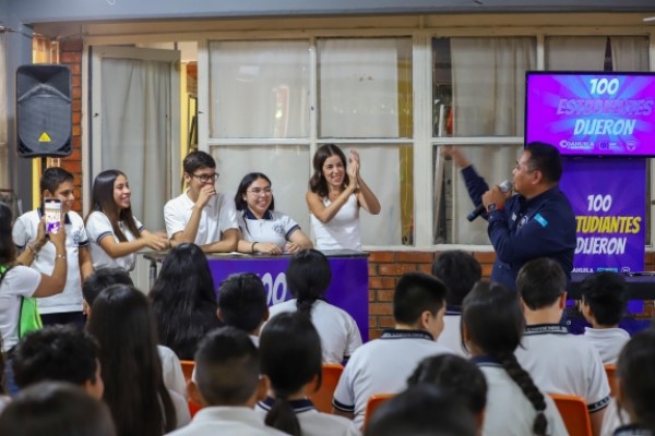 Lleva Inspira Coahuila brigadas de salud mental y prevención de adicciones a instituciones educativas