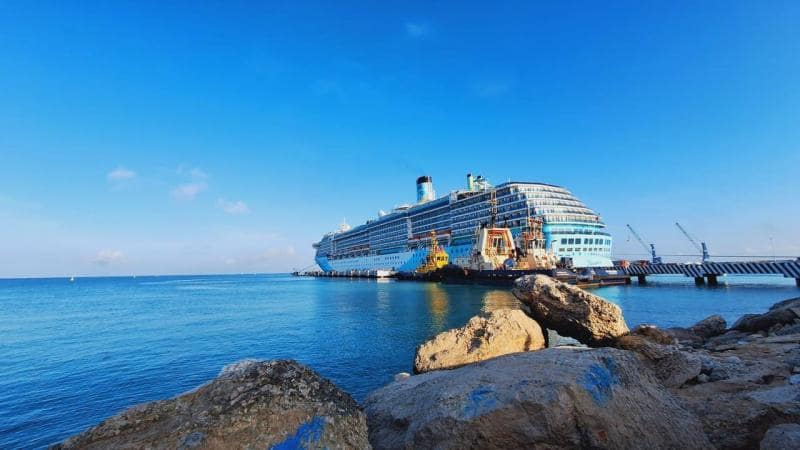 Llega  ocasión a tierras yucatecas el crucero Islander de la naviera Margaritaville at Sea