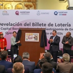 Emite Lotería Nacional, billete conmemorativo de Querétaro Capital Iberoamericana de la Gastronomía de Encuentro