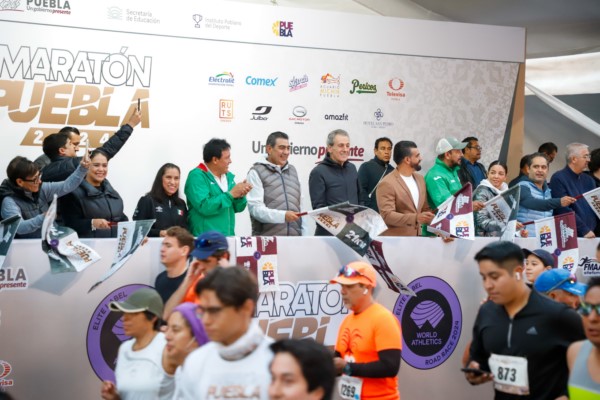 Gracias al impulso del gobierno de Sergio Salomón, “Maratón Puebla” obtiene certificación internacional «Élite 2024»