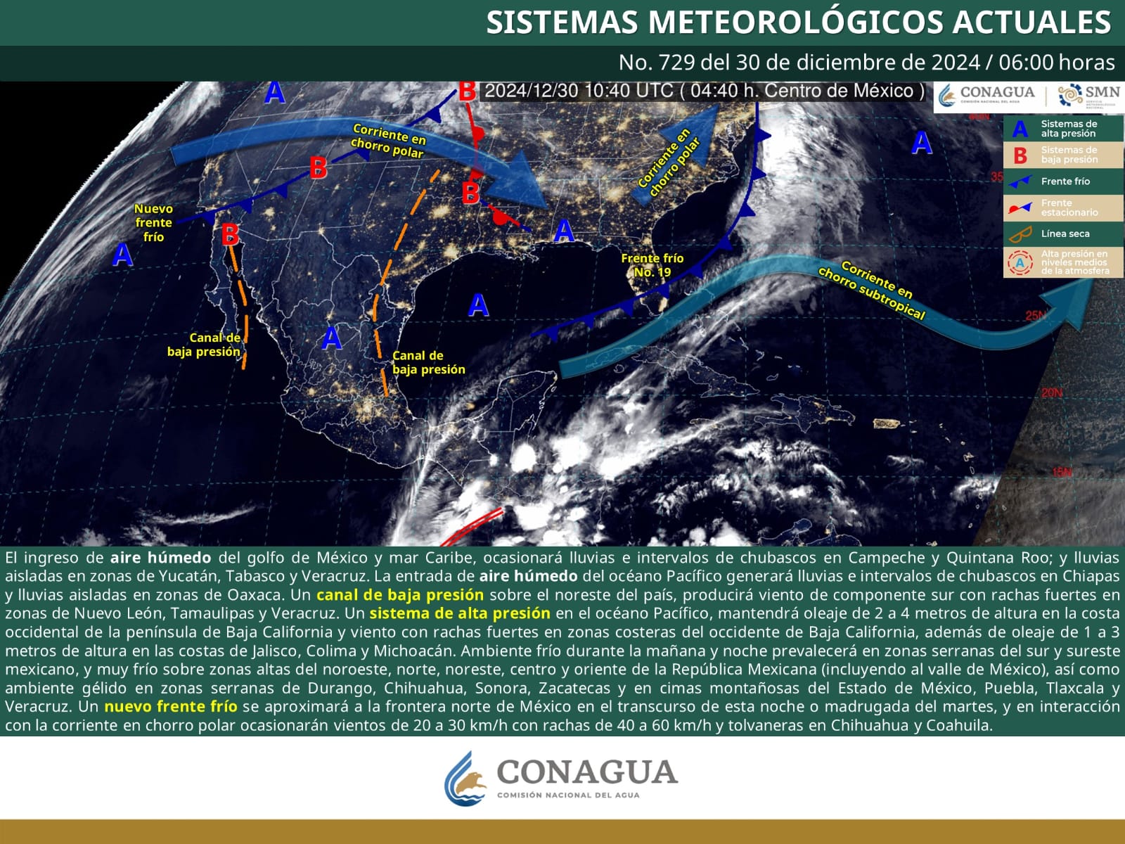 Persistirán condiciones invernales en Oaxaca para este inicio de semana