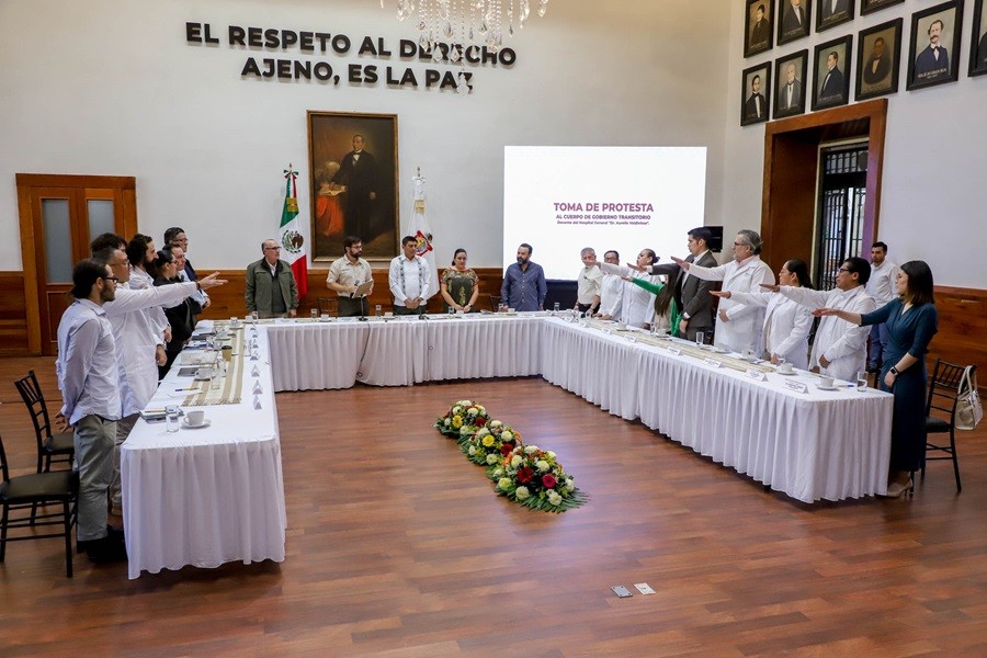 Instalan Cuerpo de Gobierno Transitorio-Docente del Hospital General Doctor Aurelio Valdivieso