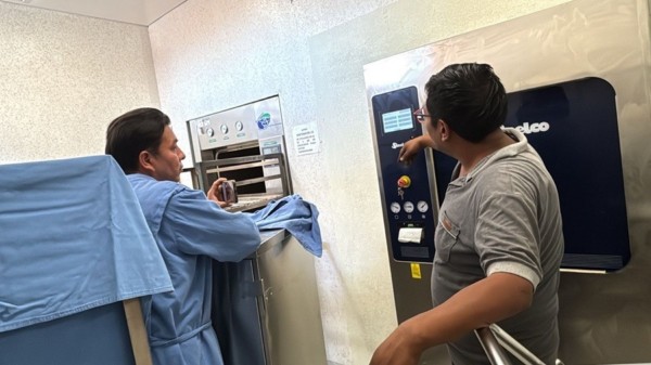 Con inversión superior a los 2 mdp  Dota SSO al Hospital Aurelio Valdivieso con un esterilizador de vapor de última generación