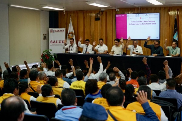 Instalan Comité Estatal para la Seguridad en Salud 2025