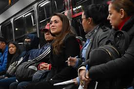 TERE JIMÉNEZ REALIZA SUPERVISIÓN DE RUTAS DE TRANSPORTE PÚBLICO