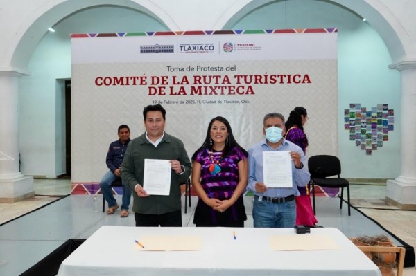 Impulsa Sectur Oaxaca desarrollo con el Comité de la Ruta Turística de la Mixteca