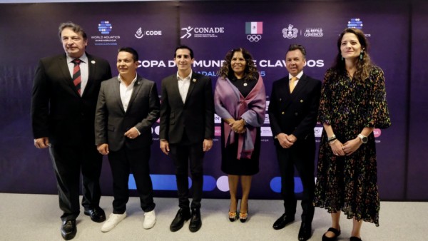 Presentan la Copa Mundial de Clavados Guadalajara 2025