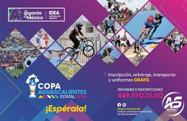 ABIERTAS INSCRIPCIONES PARA LA COPA AGUASCALIENTES; ESTE AÑO, EL TORNEO SERÁ REGIONAL
