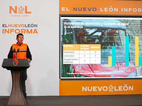 Alertan por fuertes vientos y lluvias ocasionales en NL