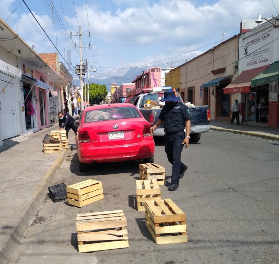 Amplía Policía Vial Dispositivo Barredora en agencias y colonias de Oaxaca de Juárez