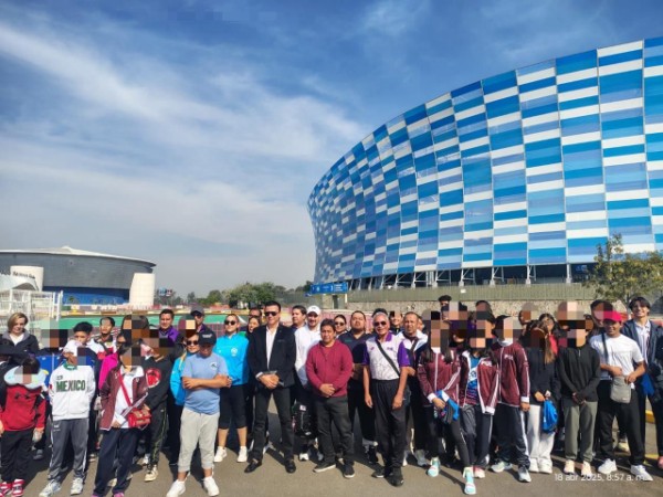 Delegación poblana de Taekwondo parte rumbo al selectivo regional en Oaxaca.