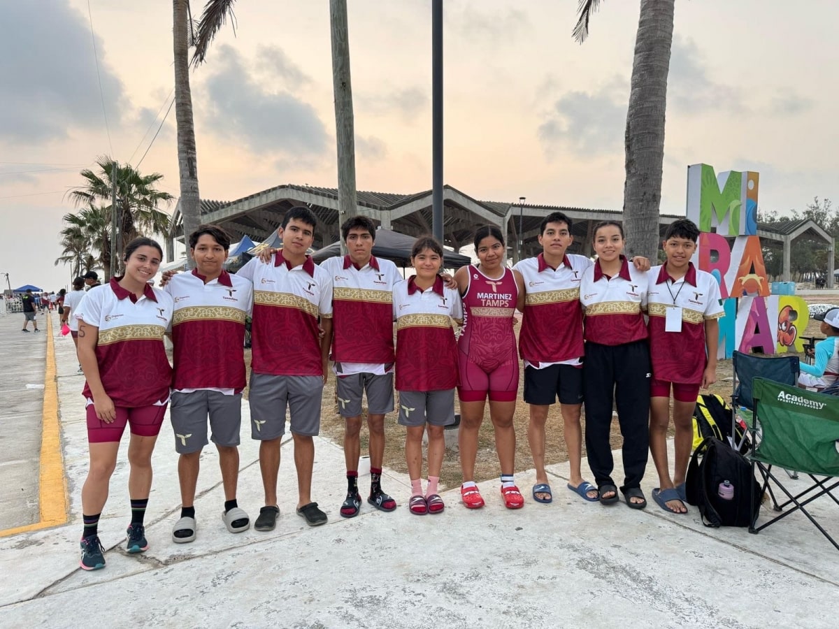 Tamaulipas alberga el Macro Regional CONADE de Triatlón 2025
