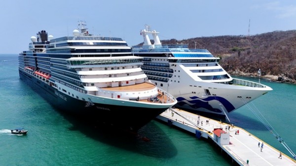 Afianza Bahías de Huatulco preferencia en sector de turismo de cruceros