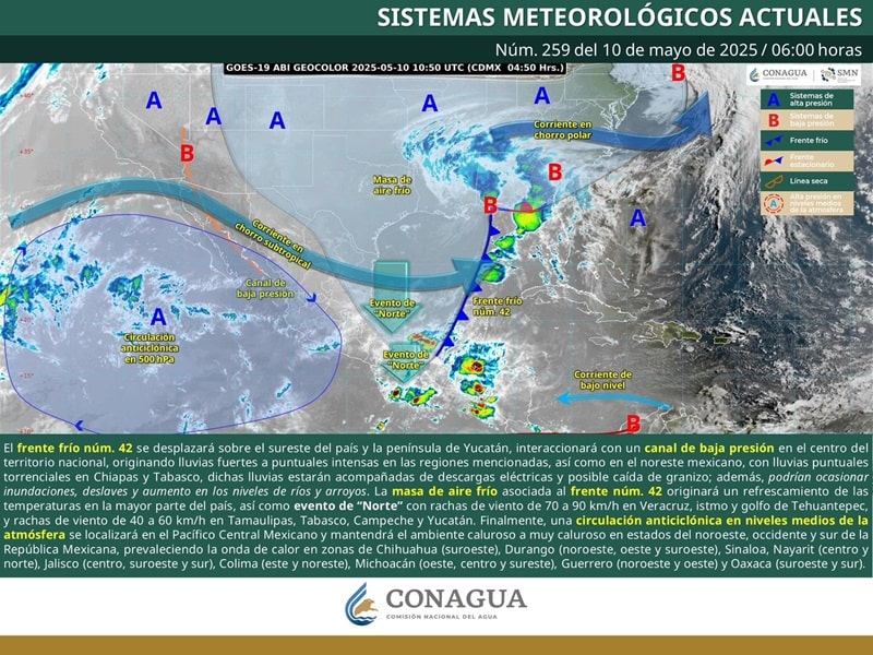 Continuarán lluvias de intensidad variable en diferentes puntos de Oaxaca