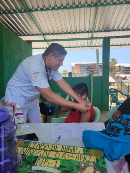 Cumplió Guerrero el 100% de la meta en la Primera Semana Nacional de Vacunación 2025