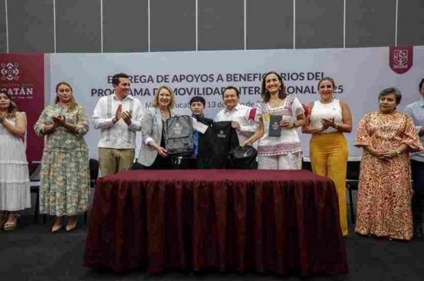 Cien estudiantes yucatecos viajarán becados a Canadá