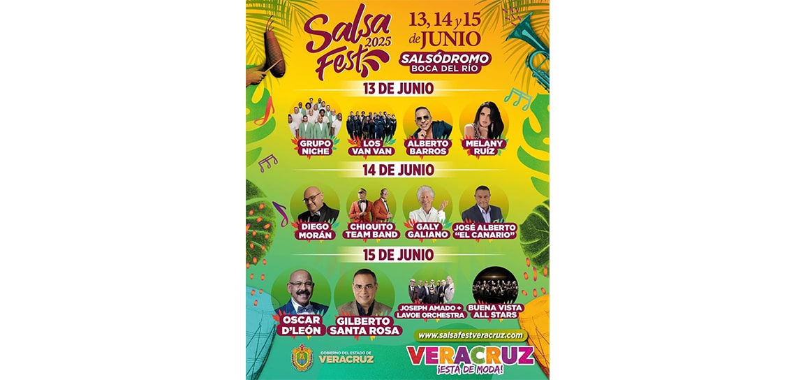 Cuenta regresiva para el Salsa Fest ¡Faltan solo 9 días!
