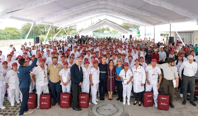 El programa Salud Casa por Casa es muestra de ese profundo cambio que dio nuestro país con la Cuarta Transformación: Presidenta