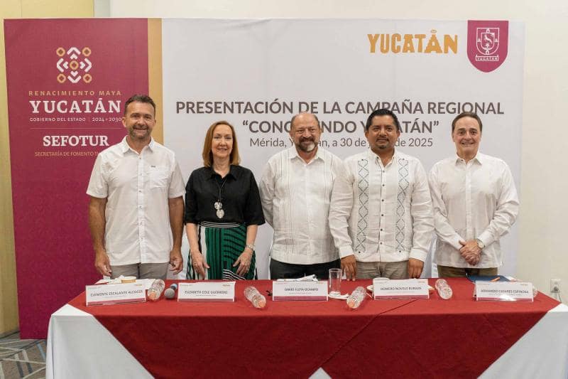 Presentan campaña para redescubrir Yucatán con siete rutas turísticas
