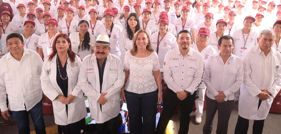Salud Casa por Casa beneficiará a más de un millón de veracruzanos: Rocío Nahle