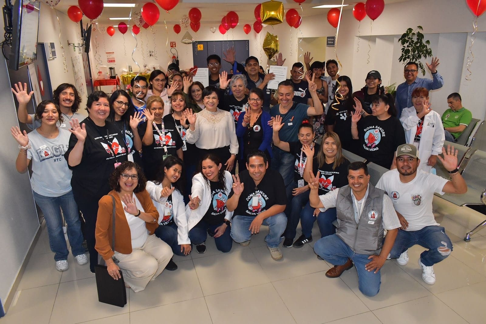 Secretaria de Salud realiza Jornada de Donación Altruista de Sangre