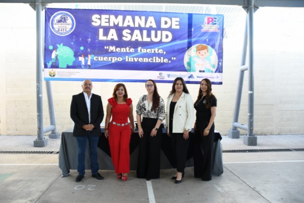 Realizan Semana de la Salud en la Preparatoria Estatal Maestros Mexicanos No.8421