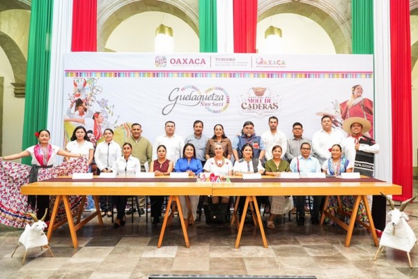 Anuncia Sectur Oaxaca el Festival del Mole de Caderas 2025 y la Guelaguetza Ñuu Savi