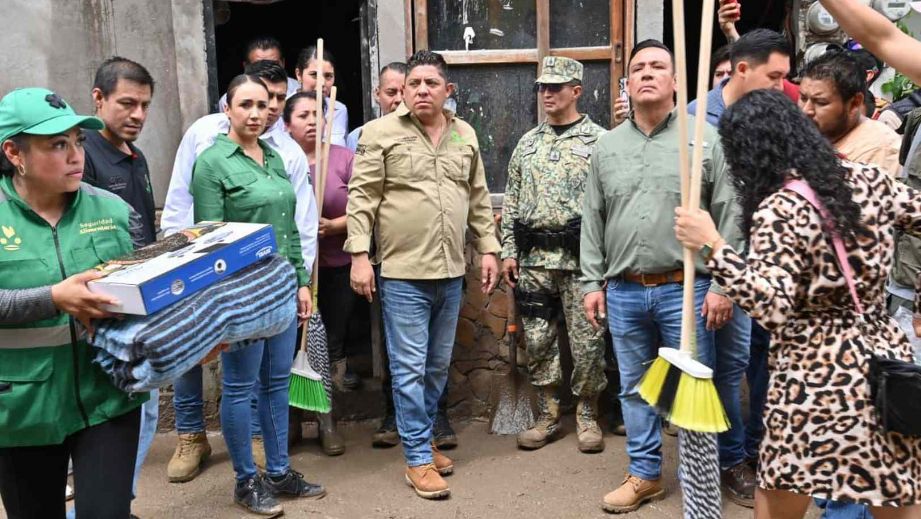 CON COORDINACIÓN ATIENDE GOBIERNO ESTATAL LAS AFECTACIONES POR LLUVIAS