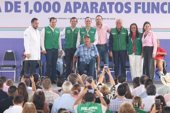 Detona Manolo programa de 1,000 aparatos ortopédicos para adultos mayores y personas con discapacidad