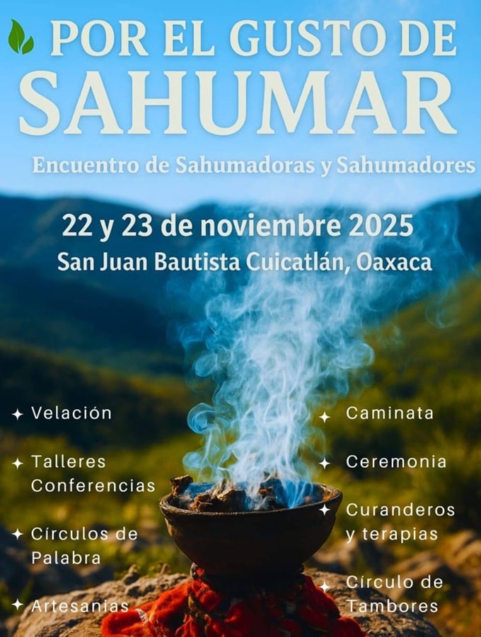 Personas médicas tradicionales sostendrán encuentro “Por el Gusto de Sahumar”